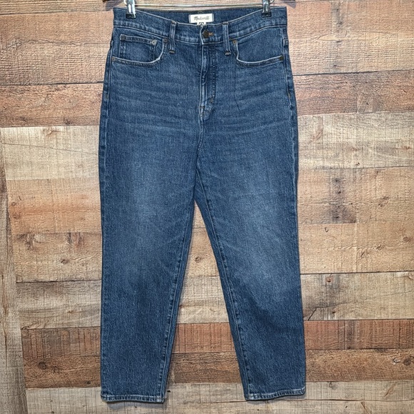 Madewell Classic Straight Leg Jean Sz29 - Picture 2 of 13